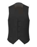 Gilet in lana grisaglia grigio