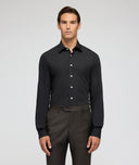Black Poplin Shirt