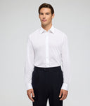 Chemise Coton Piqué Blanc