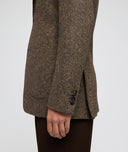 Brown knickerbocker wool jacket