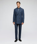 Traje en denim azul