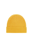 Gorro en cachemira ocre